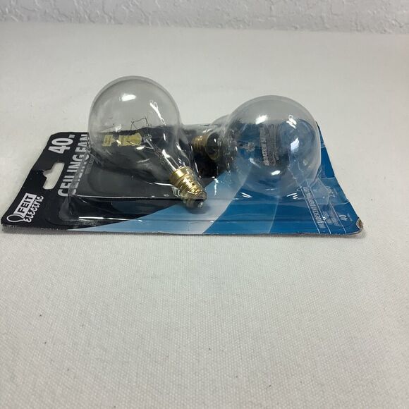 Feit Electric Bp40a15n/Cl/Cf 40 Watt Clear Ceiling Fan Light Bulb - Picture 4 of 4